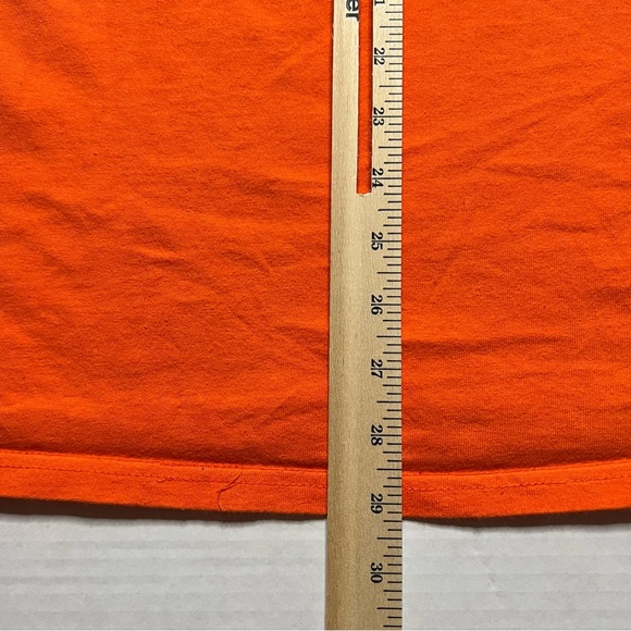 Vintage Pearl Jam Ape Man Shirt Adult Extra Large Orange Tour Promo Concert - Picture 11 of 12